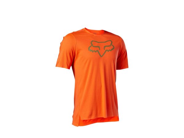 Fox Racing Flexair Delta SS Jersey | L | flo orange