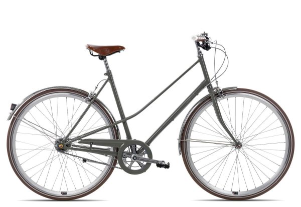 Gazelle Van Stael V7 Trapez 2022 | 28 Zoll | warm grey | 49 cm Radgröße