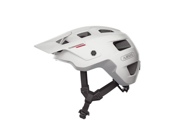 Abus MoDrop MTB Helm | 51-55 cm | polar white