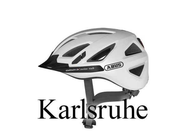 Abus Urban-I V3 Stadthelm weiß | 56-61 cm | Karlsruhe weiß