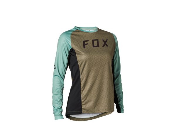 Fox Racing Defend Langarm Jersey Women | L | olive green