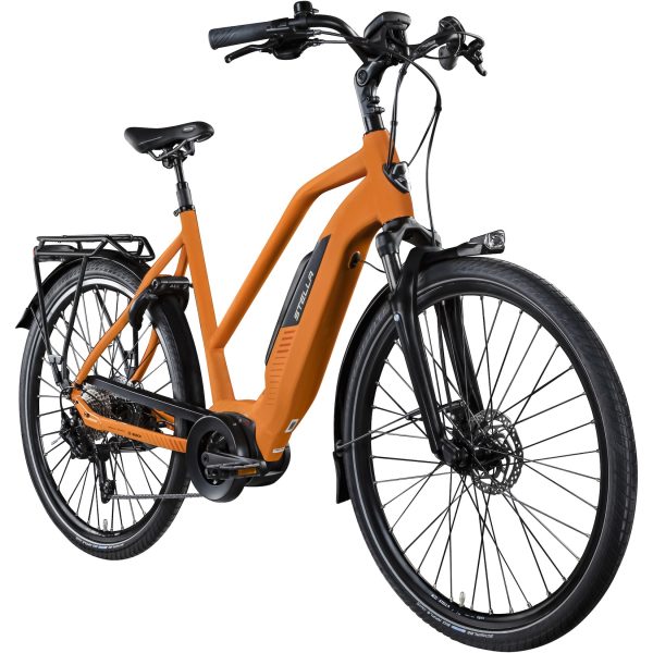 Stella Morena Premium E-Bike Damenfahrrad 160 - 185 cm Pedelec Trekking Elektrofahrrad 10 Gang Shimano Schaltung Unisex Trekkingrad mit Bosch Mittelmotor