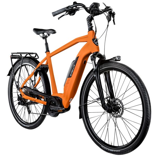 Stella Morena Premium E-Bike 160 - 185 cm Pedelec Herren Trekking Elektrofahrrad 10 Gang Shimano Schaltung Trekkingrad mit Bosch Mittelmotor