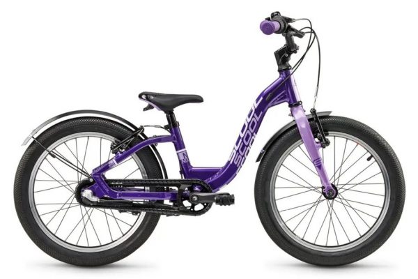 S'cool niXe EVO 18 3-Gang Kinderfahrrad Lila Modell 2023