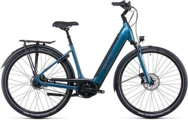 Cube Supreme RT Hybrid EXC 500 E-Bike Blau Modell 2022