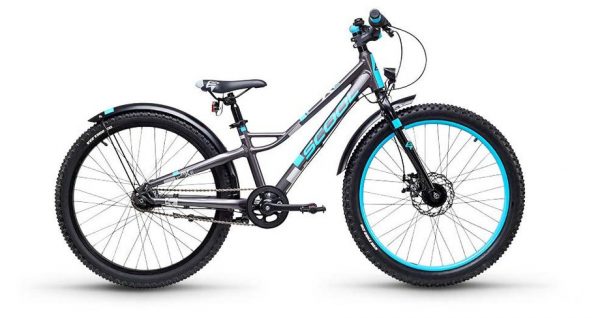 S'cool faXe 24 7-S Kinderfahrrad Grau Modell 2021