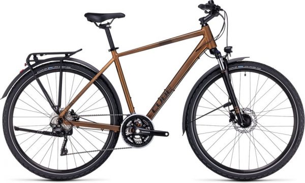 Cube Nature Pro Allroad Trekkingrad Gold Modell 2023