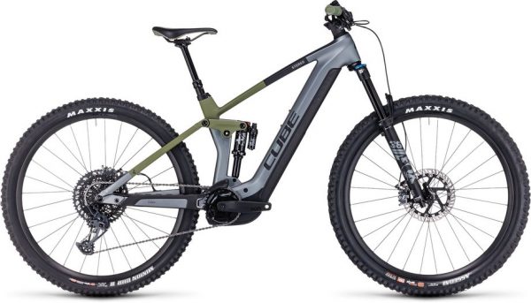 Cube Stereo Hybrid 140 HPC TM 750 E-Bike Grau Modell 2023