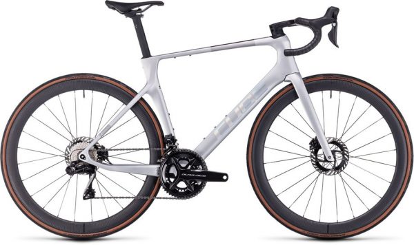 Cube Agree C:62 SLT Rennrad Silber Modell 2023