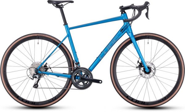 Cube Attain Race Rennrad Blau Modell 2023