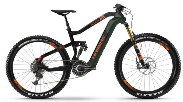 Haibike Xduro AllMtn 8.0 Flyon E-Bike Grün Modell 2020