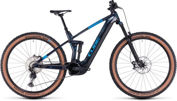 Cube Stereo Hybrid 140 HPC SLX 750 E-Bike Blau Modell 2023