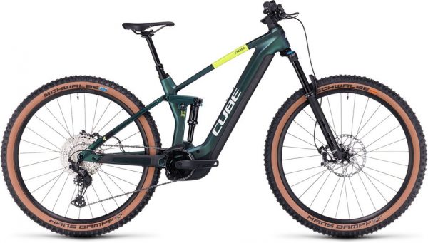 Cube Stereo Hybrid 140 HPC SLX 750 E-Bike Grün Modell 2023