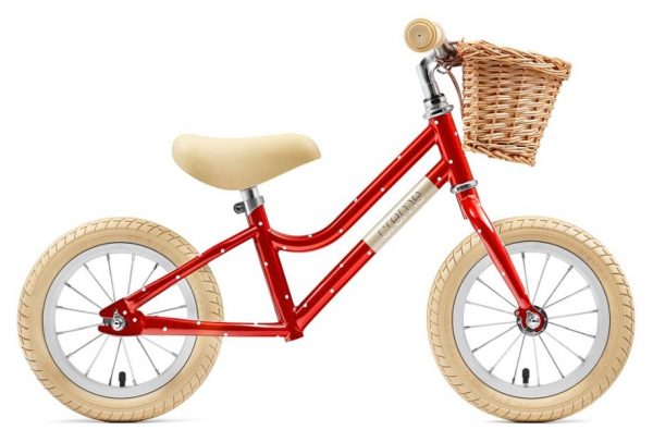 Creme Mia 12"" Push-Bike Kinderfahrrad Rot Modell 2019